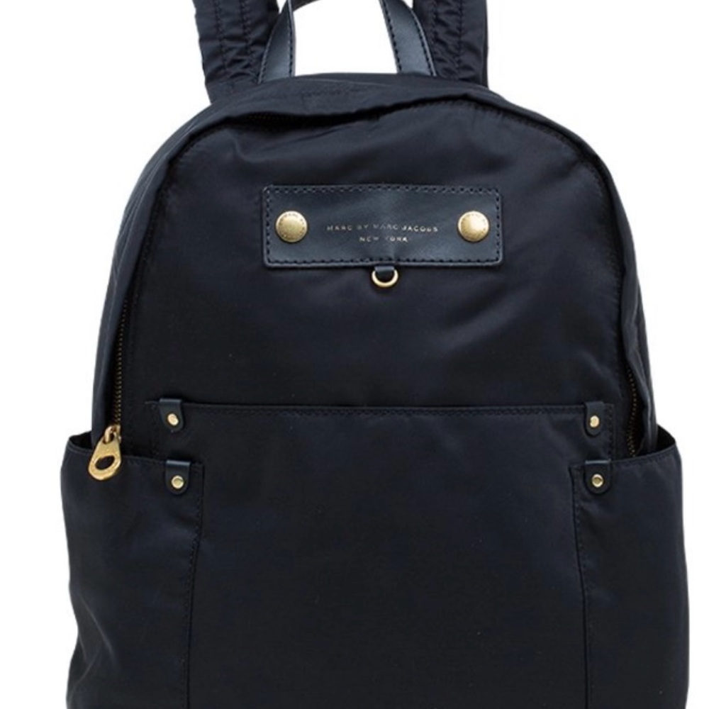Marc by Marc Jacobs Black Nylon Preppy Backpack